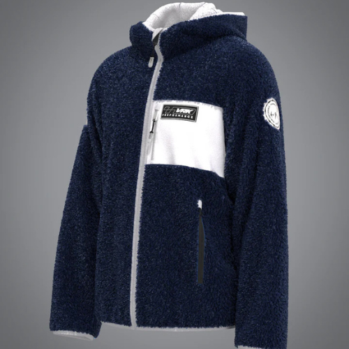 Veste Sherpa Blue Grey